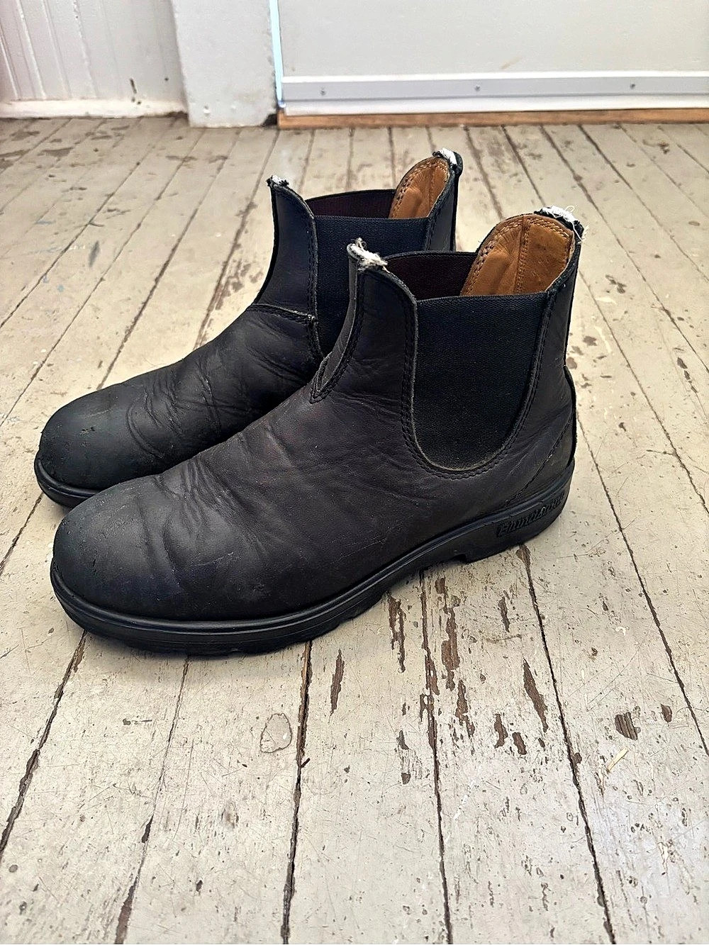 Blundstone Original 510 Chelsea Boot Black Leather Boots AU 7 / US Men 8 wmns 10